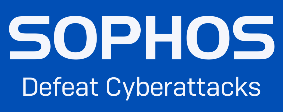 Imagen que menciona a la marca de ciberseguridad Sophos mencionando un slogan de proteccion ante ciberataques